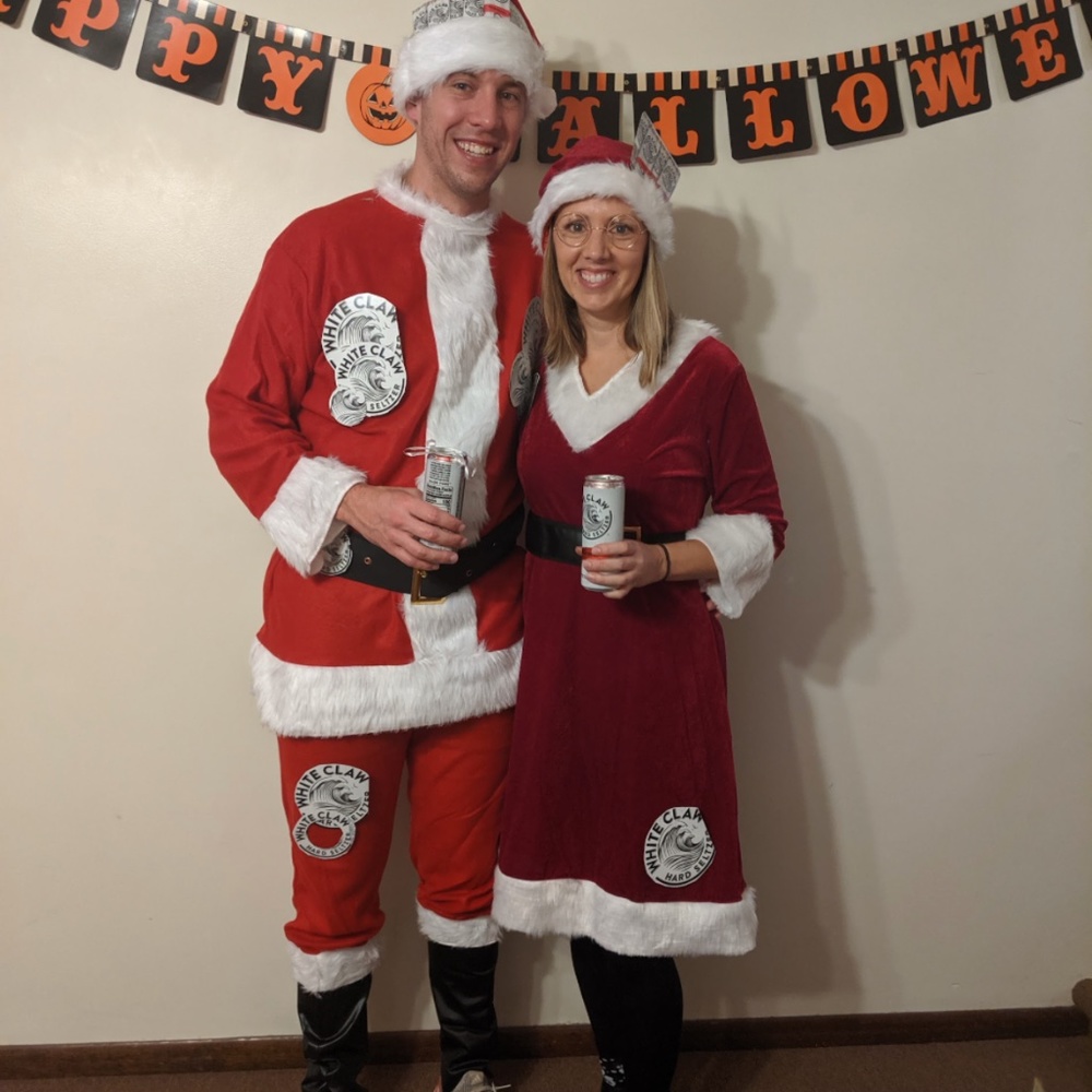 Red Santa Holiday Costume Dress by